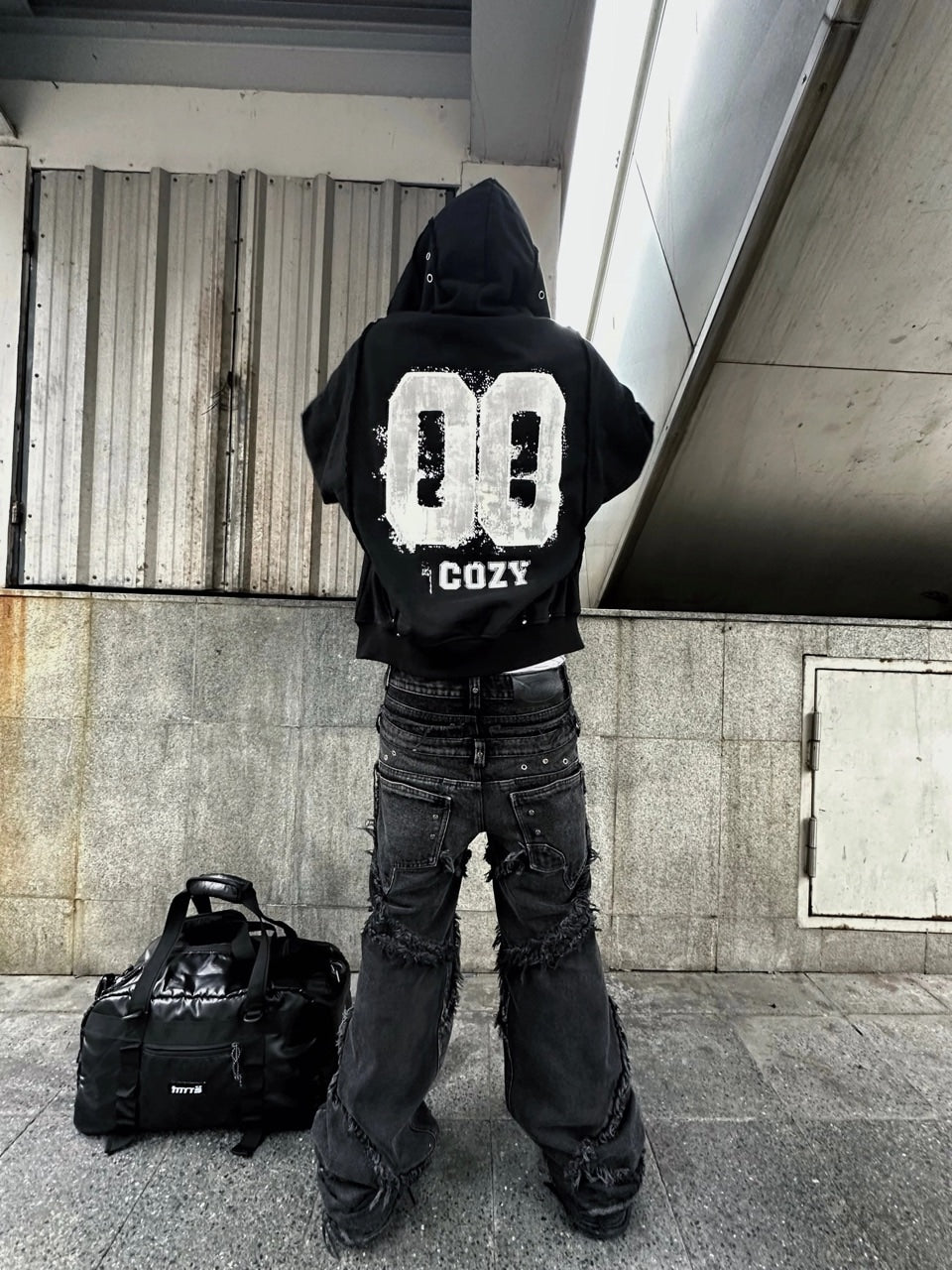 COZY WORLDWIDE Sweaters 00 Knight Club Zip Hoodie Black