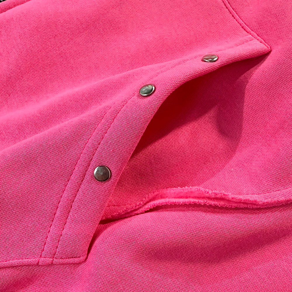 COZY WORLDWIDE Sweaters 00 Knight Club Zip Hoodie Pink