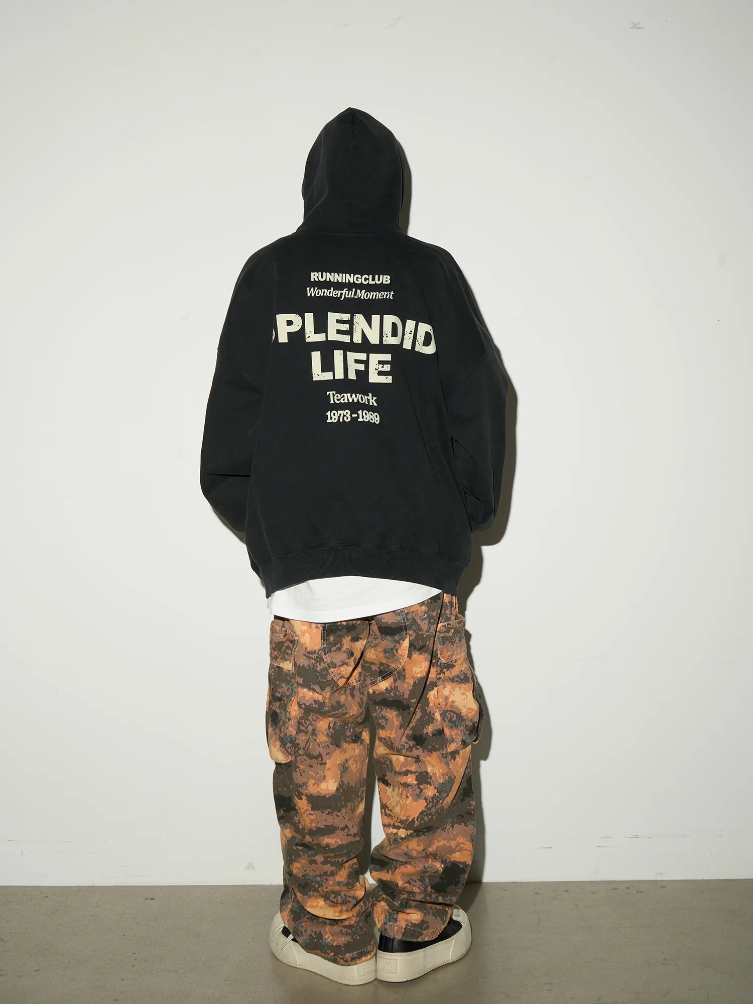 【MICHINNYON】Camouflage cargo pants