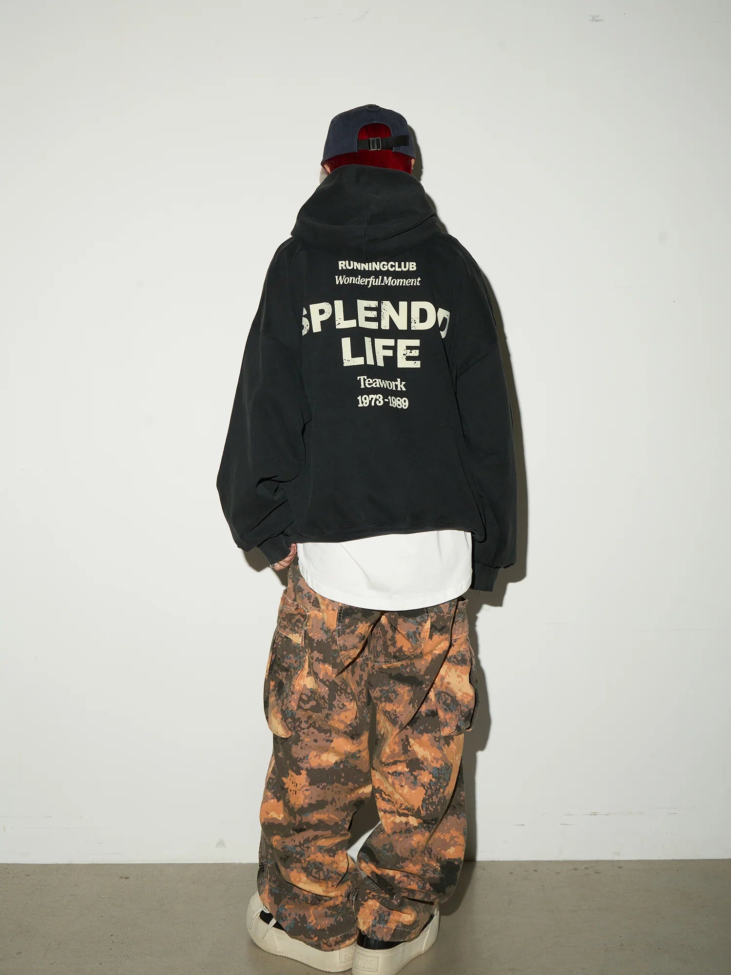 【MICHINNYON】Camouflage cargo pants