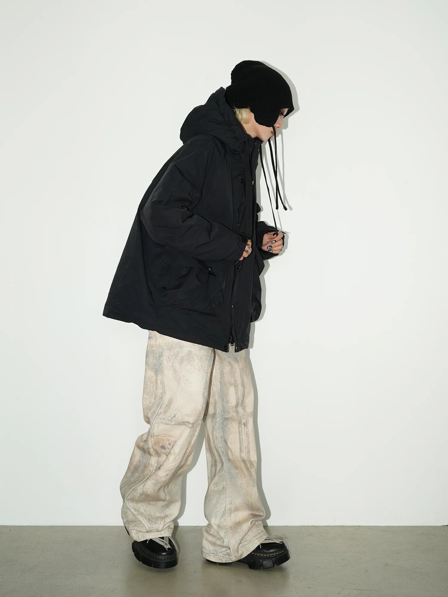 【MICHINNYON】Graffiti Wide Pants