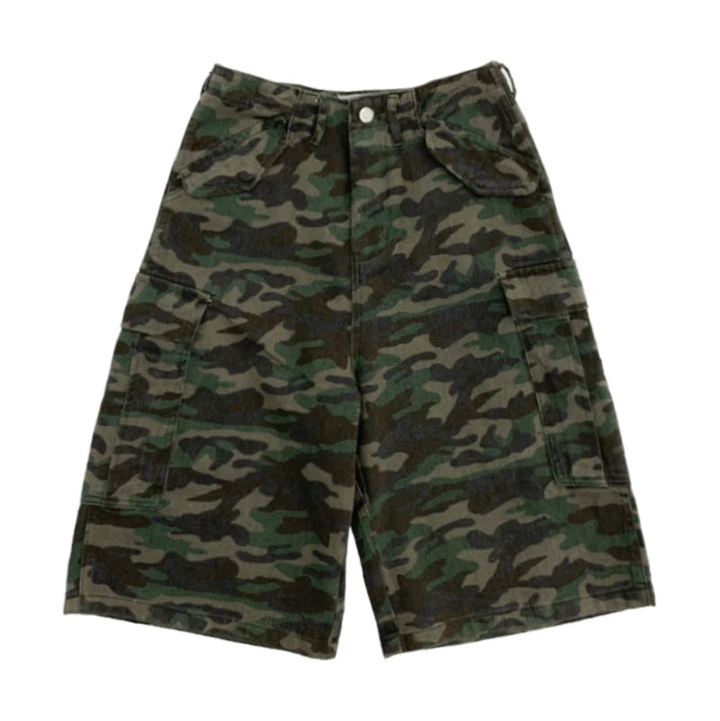 【MICHINNYON】Camouflage shorts