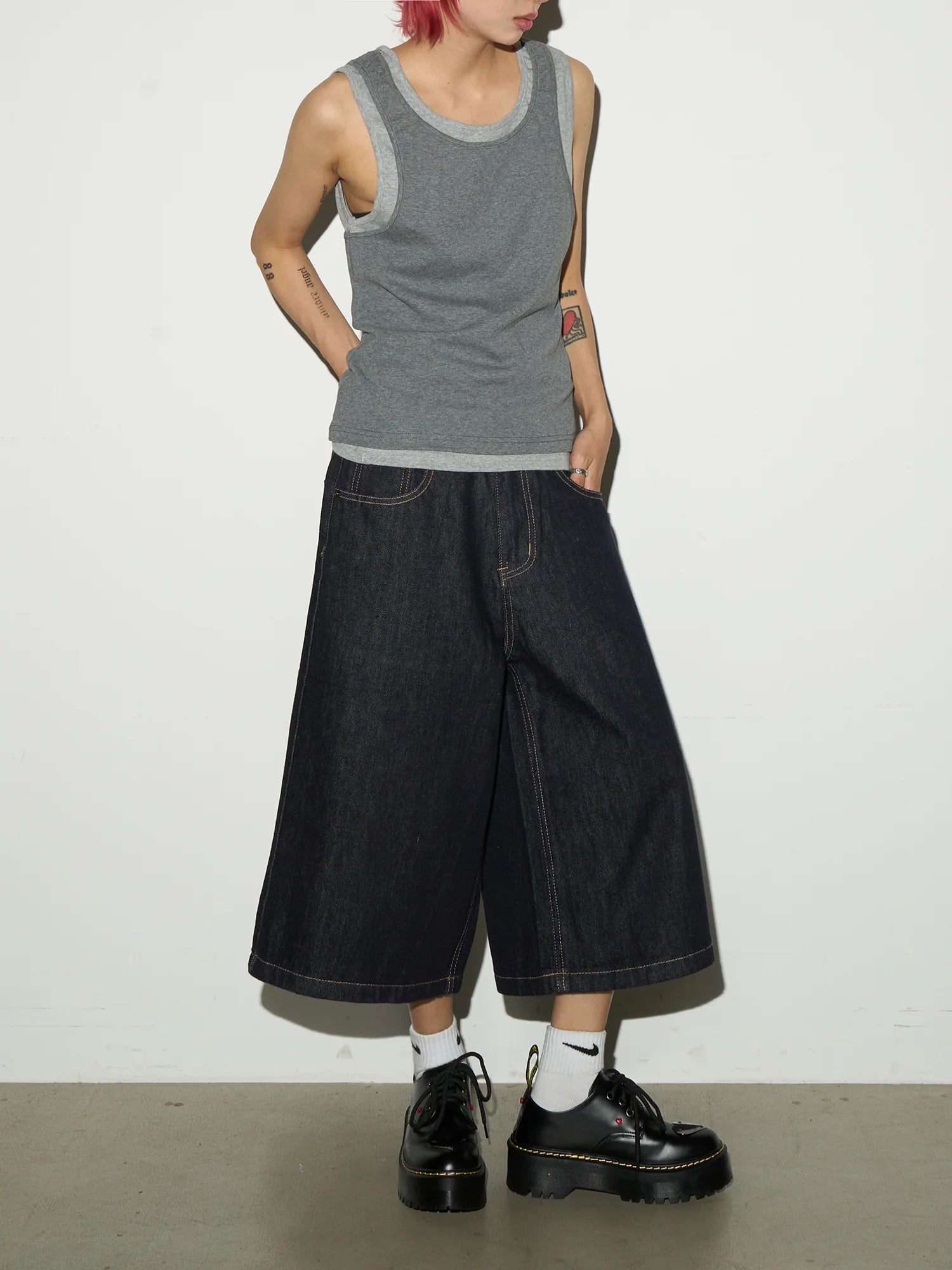 【MICHINNYON】Archive-Fit Denim Shorts