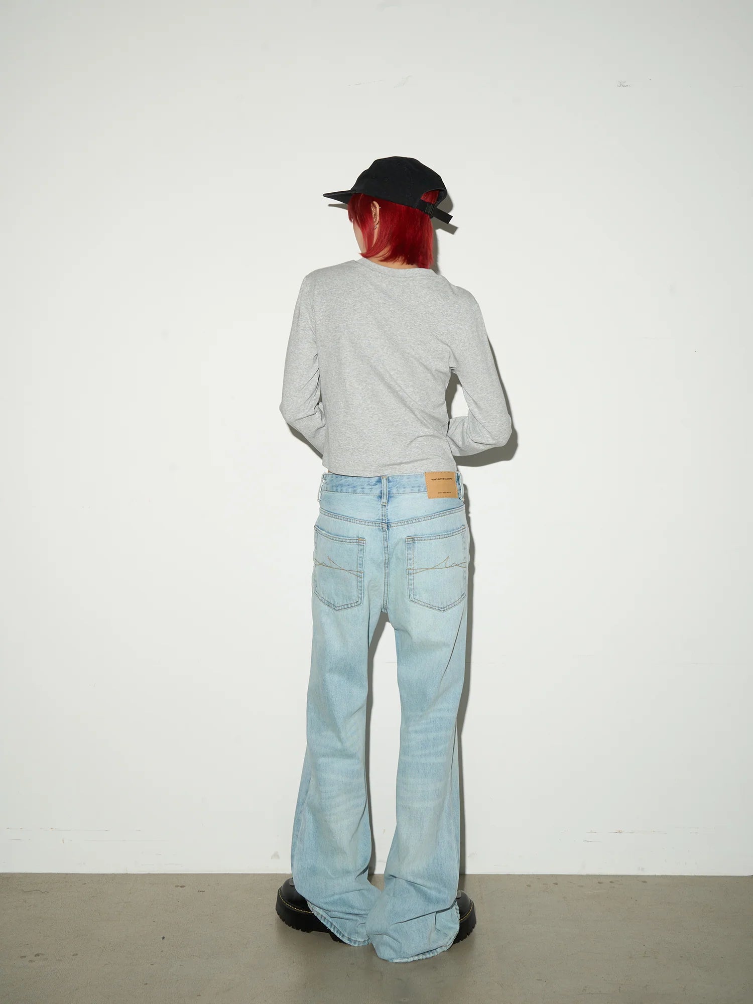 【MICHINNYON】Washed denim