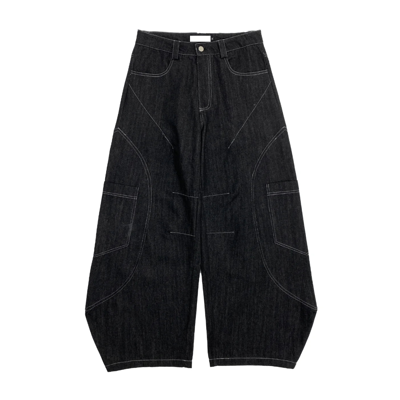 【MICHINNYON】Pocket design wide denim