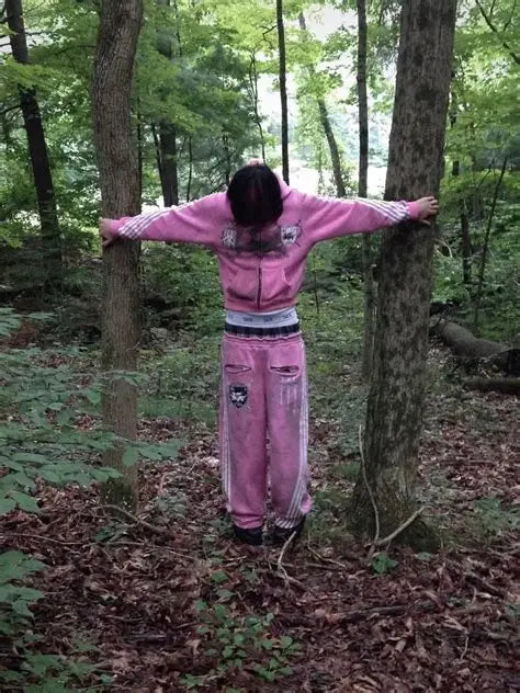 COZY WORLDWIDE ROYAL KNIGHT CLUB WAXED TRACKSUIT PINK